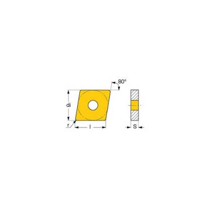 ISCAR CNMG 120408-TF IC907 INSERT - Gambar 2