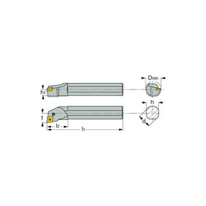 ISCAR S40U PCLNL-12 HOLDER - Gambar 2