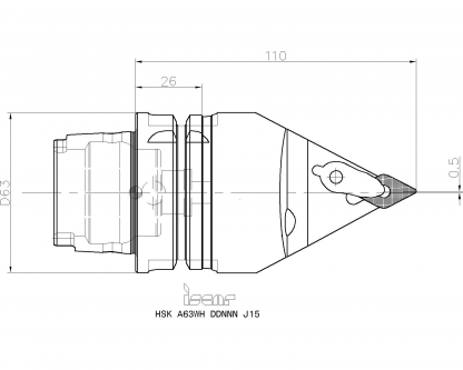 ISCAR RDT 433 Seat