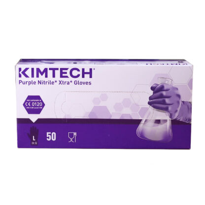 KIMTECH Science Purple Nitrile Xtra Gloves 12" 50 Gloves/box