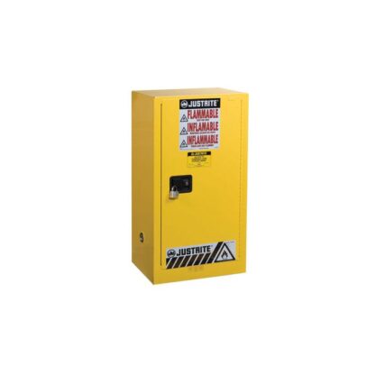 JUSTRITE 8915201 FLAMMABLE SAFETY CABINET 15 Gallons (57 Liter) 1 door Self-Close