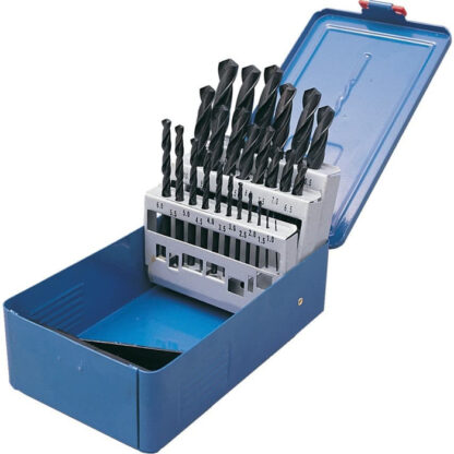 NACHI Jobber Drills 1.0-13.0 x 0.5 mm Size Metal Box (25 pcs)