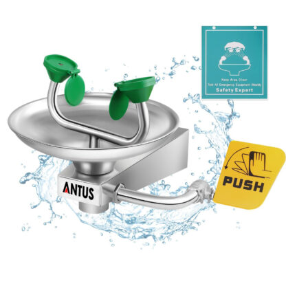 Antus Wall Mounted Emergency Eyewash