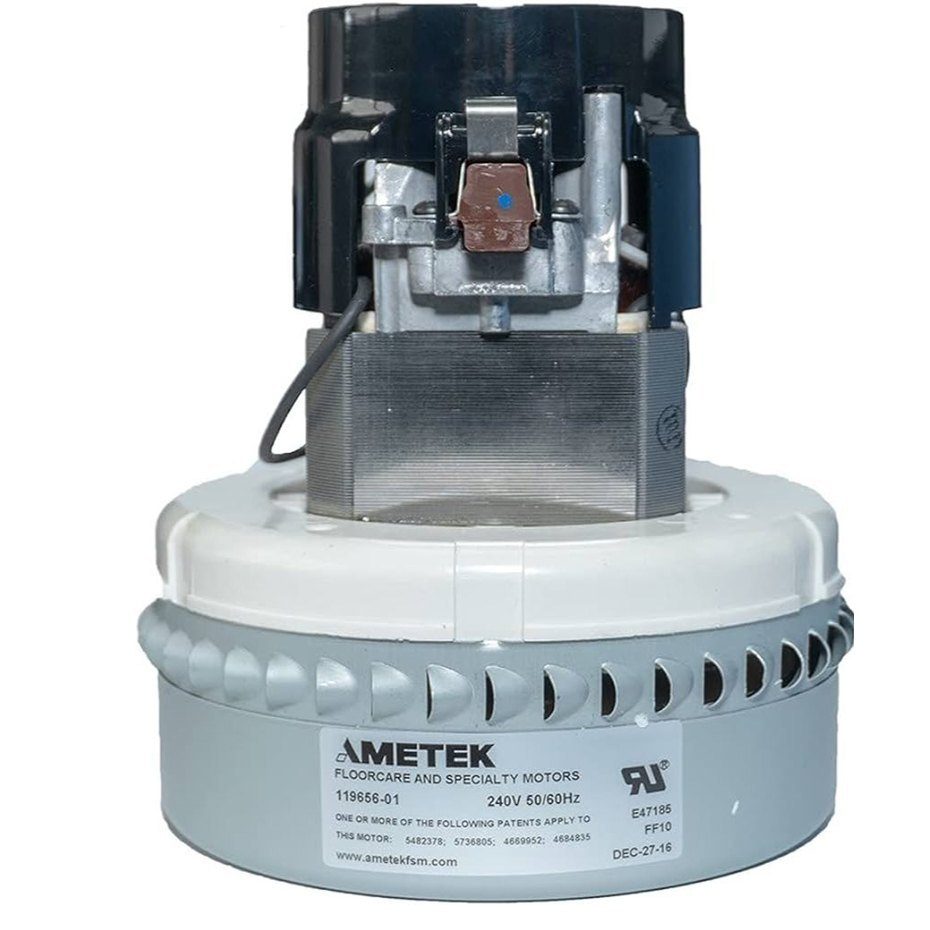 AMETEK 119656-01 Kw/240 VAC/50 Hz Motor Vacuum