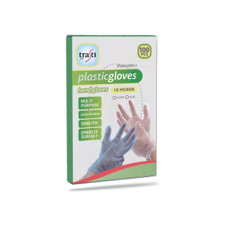 Trasti Sarung Tangan Plastik Standart 10 Micron