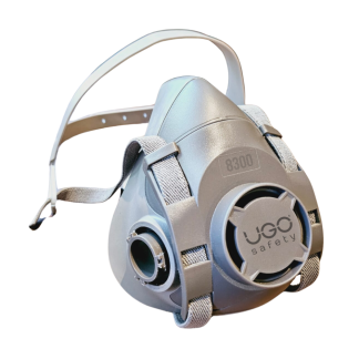 UGO Safety 8300 Dual Cartridge Half Facepiece Respirator