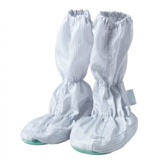 Devall Clean room Sepatu Booties ESD Putih